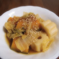 ムヒカ's cooksnap of when they made かぼちゃと白菜のこってり生姜煮.