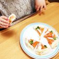 ヲ87's cooksnap of when they made 離乳食後期～完了期/食パンでホールピザ.