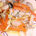 suusanex's cooksnap of when they made 豚肉と野菜のにんにく胡麻味噌マヨ炒め.