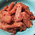 titti624's cooksnap of when they made 家にあるものでｼﾘｰｽﾞ☆蒟蒻の甘辛煮.