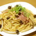 ちっぷ（’９５）'s cooksnap of when they made 簡単✿しめじとベーコンの和風パスタ✿.