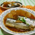 赤い電話's cooksnap of when they made ☆秋刀魚のピリ辛韓国風煮★.