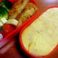 もぐら～ぬ's cooksnap of when they made 簡単♪お弁当オムライス.