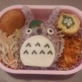arutoren's cooksnap of when they made のりパンチde簡単トトロ（キャラ弁）.