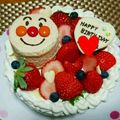 まみたす08's cooksnap of when they made ♡アンパンマンケーキ♡.