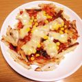 みずきらきら's cooksnap of when they made 芋が生地になる！ガレットピッツァ.