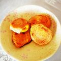 華燐♡'s cooksnap of when they made カボチャと明太子のフワフワやき.