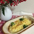 mooooooog's cooksnap of when they made 熱々！長ネギとツナのおつまみ餅グラタン.