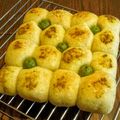 にゃこママ's cooksnap of when they made バジルオイルで♪ちぎりフォカッチャ✿.