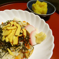 fuku93's cooksnap of when they made おせち リメイク お煮しめで五目寿司.