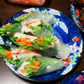 さとcookinng's cooksnap of when they made 超楽簡単!!　生春巻きの皮の戻し方.