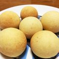 tomo☆さん's cooksnap of when they made マッシュポテトと片栗粉でポンデケージョ.