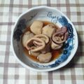 アタックひめちゃん's cooksnap of when they made 秋の贈り物！いかと里芋と油揚げの煮物.