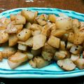 まき富士子's cooksnap of when they made 余ったフォアグラペーストでじゃが芋ソテー.