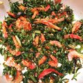 ♫あみ♫'s cooksnap of when they made 塩分控えめ人参の葉っぱのふりかけ.