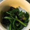 ペプウサちん's cooksnap of when they made しゅんぎく塩昆布あえ【ＪＡほこた】.