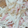 にゃんちび's cooksnap of when they made 大根・水菜・ハムのマヨサラダ.