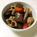 まごころ食堂's cooksnap of when they made ベジ♪根菜たっぷり筑前煮.
