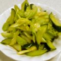 星を射る's cooksnap of when they made 簡単☆きゅうり＆セロリ和え.