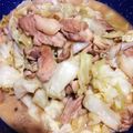Pugまこちゃん's cooksnap of when they made 鶏胸肉とキャベツのレモンバター炒め★.