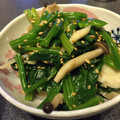 ＊kanakana＊'s cooksnap of when they made ほうれん草ときのこのナムル.