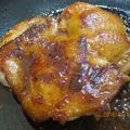 ちゃみ's cooksnap of when they made ◇鶏もも肉の味噌照り焼き.