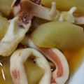 まあみママ's cooksnap of when they made しゅんでる～！！イカ大根の煮物♪.