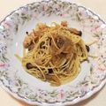 ★＊Yuka＊★'s cooksnap of when they made 鶏肉とキノコの和風パスタ.