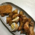 ドリカム子's cooksnap of when they made 手羽元とじゃがいものこってり甘辛煮♡.