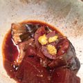 おじゃこむまろん's cooksnap of when they made 圧力鍋でサンマと大根のピリ辛煮.