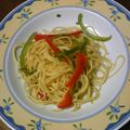 あ〜さ's cooksnap of when they made カリカリじゃことピーマンのパスタ.
