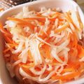 TChi33's cooksnap of when they made レモン二色なます◎娘に伝える母の味.