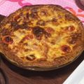 yocco919's cooksnap of when they made キノコと生ハムのキッシュ.
