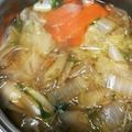 モモナツ☆'s cooksnap of when they made だししゃぶリボン鍋.