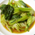 rieglay's cooksnap of when they made 青梗菜のオイスターソース炒め.