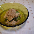 おポチ's cooksnap of when they made 焼き麩と胡瓜の酢の物 ごま和え.