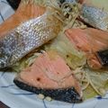 とうにゅう　パン's cooksnap of when they made 鮭と白菜のバター醤油炒め.