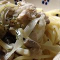 ぽむふぉ's cooksnap of when they made ★鶏肉とゴボウの煮込みパスタ.