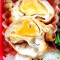 ティアラマミィ's cooksnap of when they made お弁当にも★卵の油あげきんちゃく.