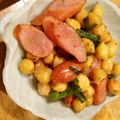あぐうあ's cooksnap of when they made ひよこ豆のカレー炒め.