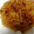 makoto0831's cooksnap of when they made 焼きそばチーズのおつまみガレット.