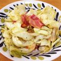 EIKORIAN's cooksnap of when they made 簡単♡キャベツとベーコンのアンチョビ炒め.