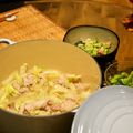 saki1010's cooksnap of when they made ウェイパーで☆豚肉、白菜の食べるスープ.