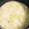 けめ＊'s cooksnap of when they made 白菜だけ！ミルクスープ中華風.