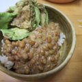 ソンくん's cooksnap of when they made ママごはん♪幸せアボカド納豆ごはん.
