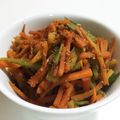 みやかよちゃん's cooksnap of when they made エコレシピ・ブロッコリ茎と人参のゴマ和え.