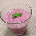 てぃぐまな's cooksnap of when they made ♡ベリーベリースムージー♡.