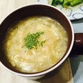 ｙｕｒｉｐｐｐ's cooksnap of when they made ◇◆ベーコンと新玉ねぎのふわ卵スープ◆◇.