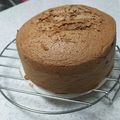 まるんくん's cooksnap of when they made 小さなスポンジケーキ（ココア）.