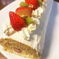 芽実◎'s cooksnap of when they made ロールケーキ.